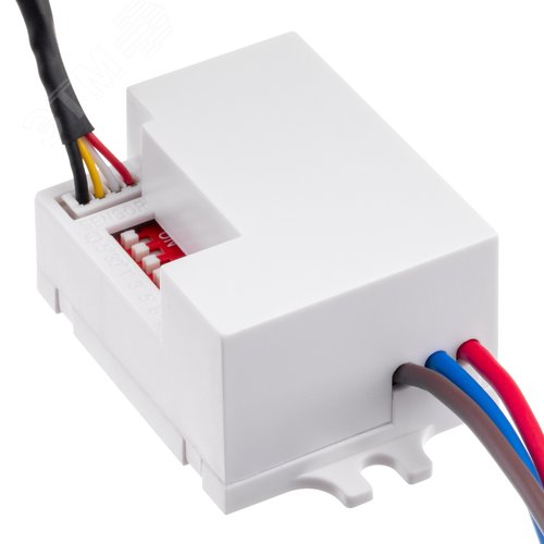 Датчик движения выносной, скрытый монтаж, DV-03, Невидимка, 360, 5-480с, 6м, 800Вт, IP65, белый - фото 3