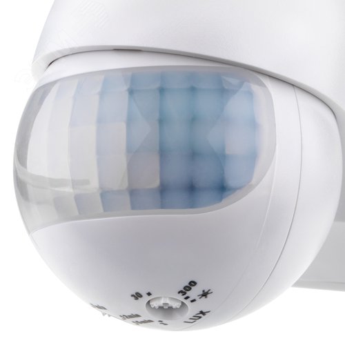 Датчик движения настенный, DD-03, 180, 10-900 секунд, 12 м, 800 Вт, IP44, белый - фото 4