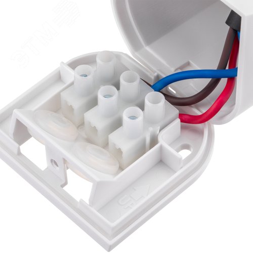 Датчик движения настенный, DD-03, 180, 10-900 секунд, 12 м, 800 Вт, IP44, белый - фото 6