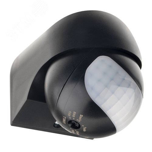 Датчик движения настенный, DD-03, 180, 10-900 секунд, 12 м, 800 Вт, IP44, черный - фото 5