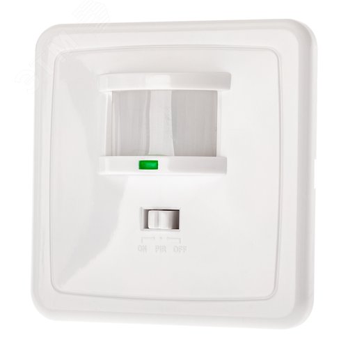 Датчик движения встраиваемый, DDV-05, 160, 10-420с, 9м, 200 Вт, IP20, белый - фото 1