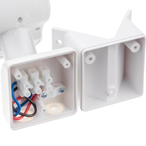 Датчик движения, настенный/угловой, DD-06, 270, 10-420с, 12м, 1200 Вт, IP44, белый - фото 7