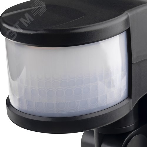 Датчик движения, настенный/угловой, DD-06, 270, 10-420с, 12м, 1200 Вт, IP44, черный - фото 4