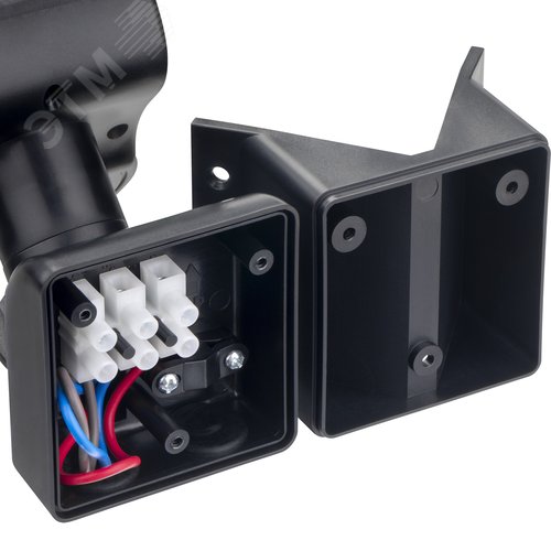 Датчик движения, настенный/угловой, DD-06, 270, 10-420с, 12м, 1200 Вт, IP44, черный - фото 7