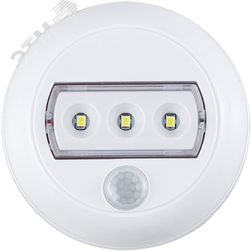 Светильник светодиодный с датчиком движения, NIGHTLUX LED, 120, 4м, 3 батарейки типа ААА (в комплекте), белый - фото 1