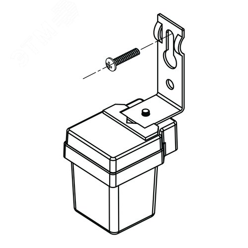 Датчик освещения, фотореле FR-01, настенный, 6А, 0-15 Лк, IP44, белый - фото 8