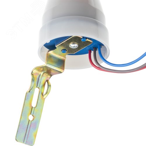 Датчик освещения, фотореле FR-02, настенный, 10А, 5-50 Лк, IP44, белый - фото 4