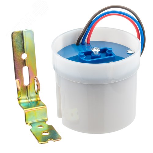 Датчик освещения, фотореле FR-02, настенный, 25А, 5-50 Лк, IP44, белый - фото 3