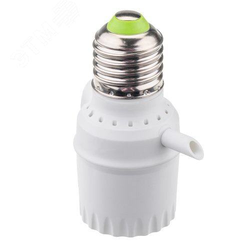 Датчик освещения, фотореле FR-04, под патрон E27, 20А, 15-100 Лк, со встроенным таймером отключения, IP20, белый - фото 6