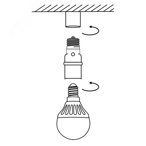 Датчик освещения, фотореле FR-04, под патрон E27, 20А, 15-100 Лк, со встроенным таймером отключения, IP20, белый - фото 10