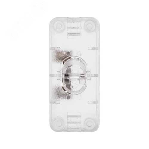 Выключатель клавишный на шнур, проходной, ВКЛ-ВЫКЛ, 230В, 6А прямоугольный, прозрачный - фото 4