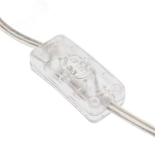 Выключатель клавишный на шнур, проходной, ВКЛ-ВЫКЛ, 230В, 6А прямоугольный, прозрачный - фото 7