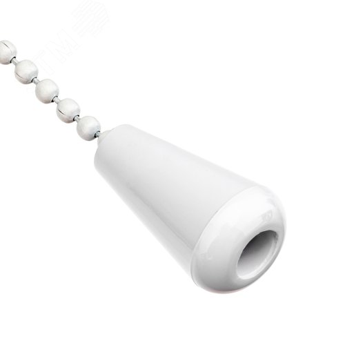 Выключатель шнуровой, цепочка, 250мм, 3А, белый - фото 7