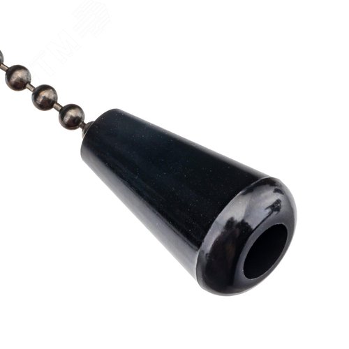 Выключатель шнуровой, цепочка, 250мм, 3А, черный - фото 6