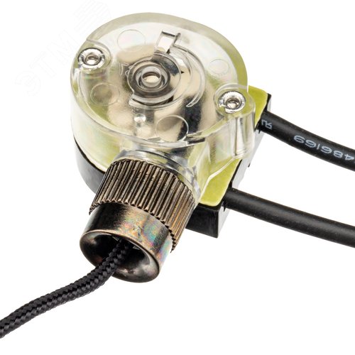 Выключатель, шнуровой, 250мм, 3А, черный - фото 3