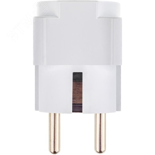 Адаптер на 1 гнездо, универсальный, с заземлением, 16 A, 230 В, 3680 Вт, IP20, белый - фото 3