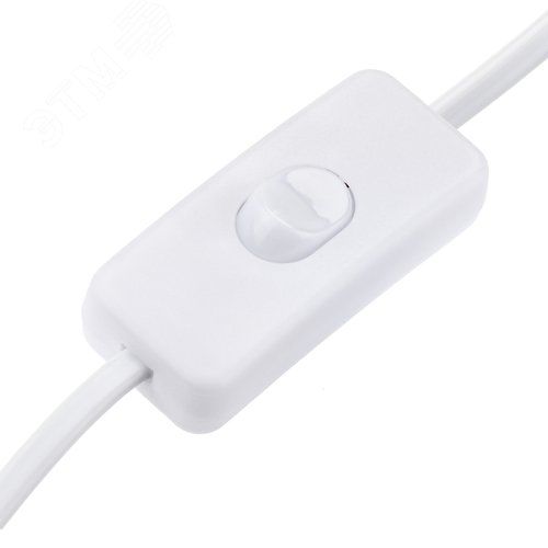 Провод с евроштекером, с выключателем, 1.8м, 2.5А, белый - фото 5