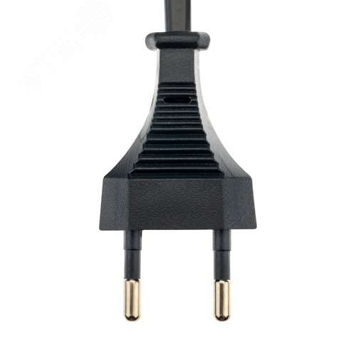 Провод с евроштекером, с выключателем, 1.8м, 2.5А, черный - фото 4