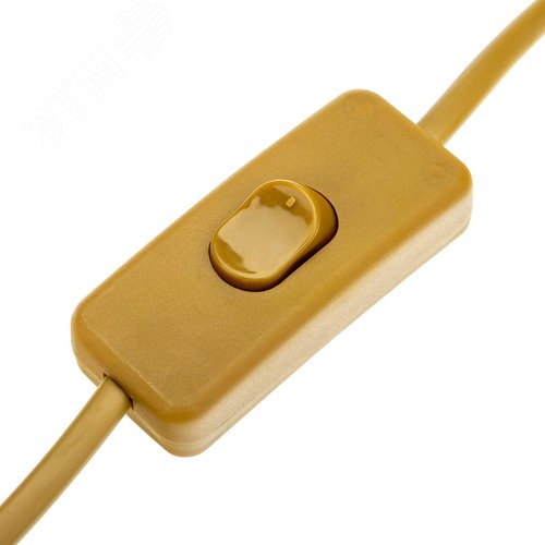 Провод с евроштекером, с выключателем, 2м, 2А, золото - фото 5