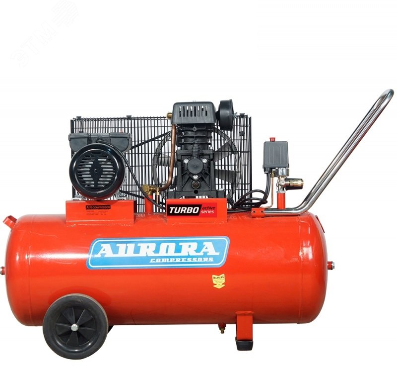 Изображение товара Компрессор STORM-100 TURBO active series 2.2 кВт 100 л низкий шум надежный