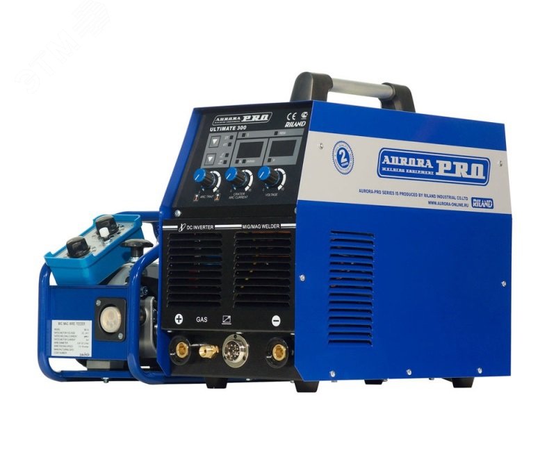 Изображение товара Сварочный полуавтомат ULTIMATE 300 с горелкой и подающим механизмом