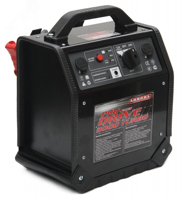 Изображение товара Пусковое устройство DOUBLE DRIVE 3000 TURBO (PRO) 12-24V (шт)