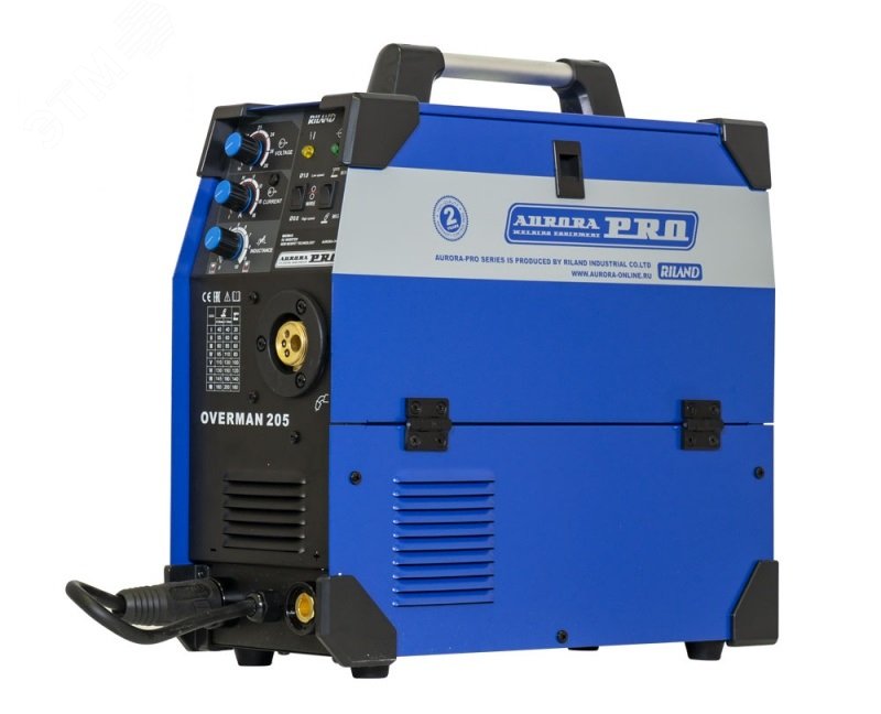 Изображение товара Сварочный полуавтомат AuroraPRO OVERMAN 205 для MIG-MAG и MMA сварки