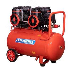 Изображение товара Компрессор PASSAT-40 BLACK тихий, без масл. (40л, 340л/мин, 1.8кВт) (шт)