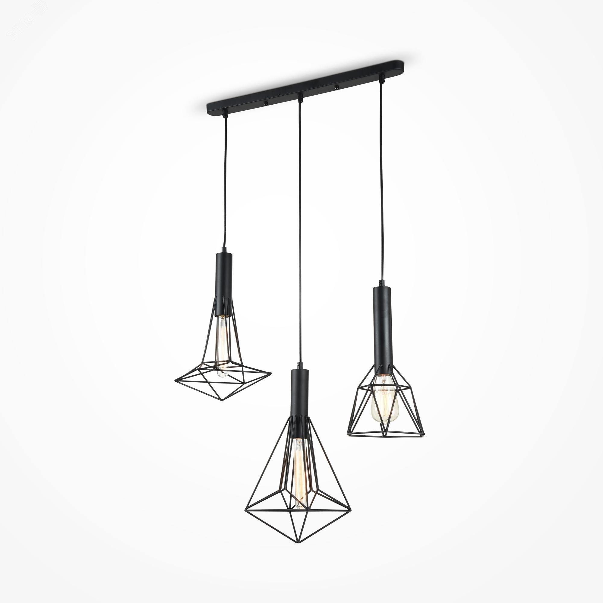 Изображение товара Напольный торшер Nevada E27х1х40W Черный для современного интерьера