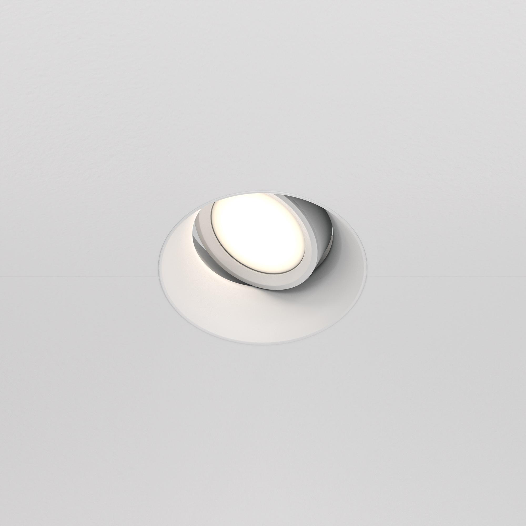 Светильник встраиваемый Dot DL042-01W Белый
