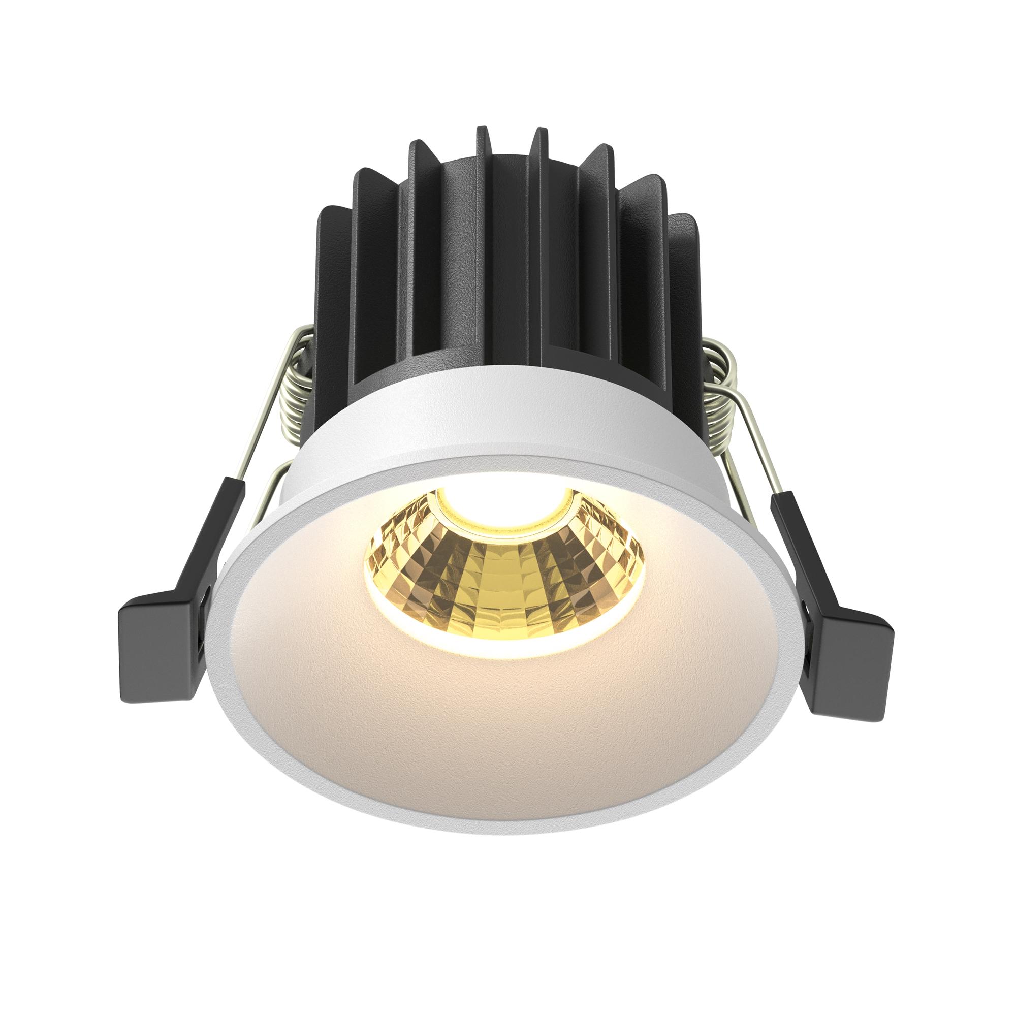 Светильник встраиваемый Round DL058-7W2.7K-W Белый