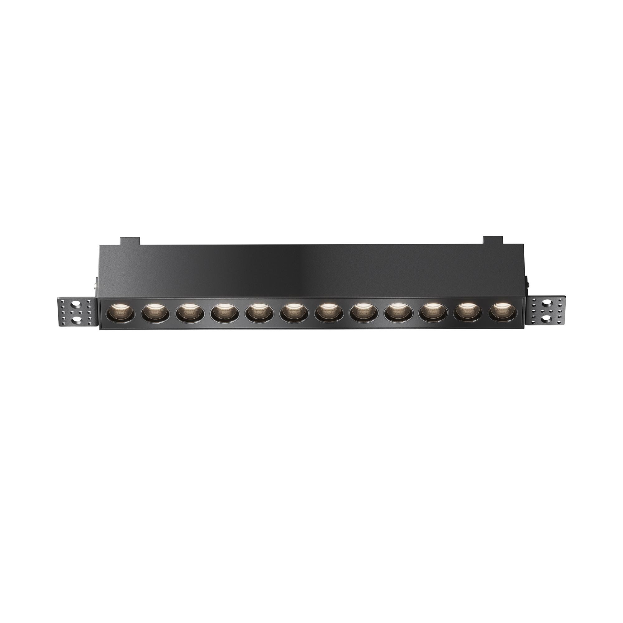 Светильник встраиваемый Points DL065-20W3-6K-TRS-B Черный
