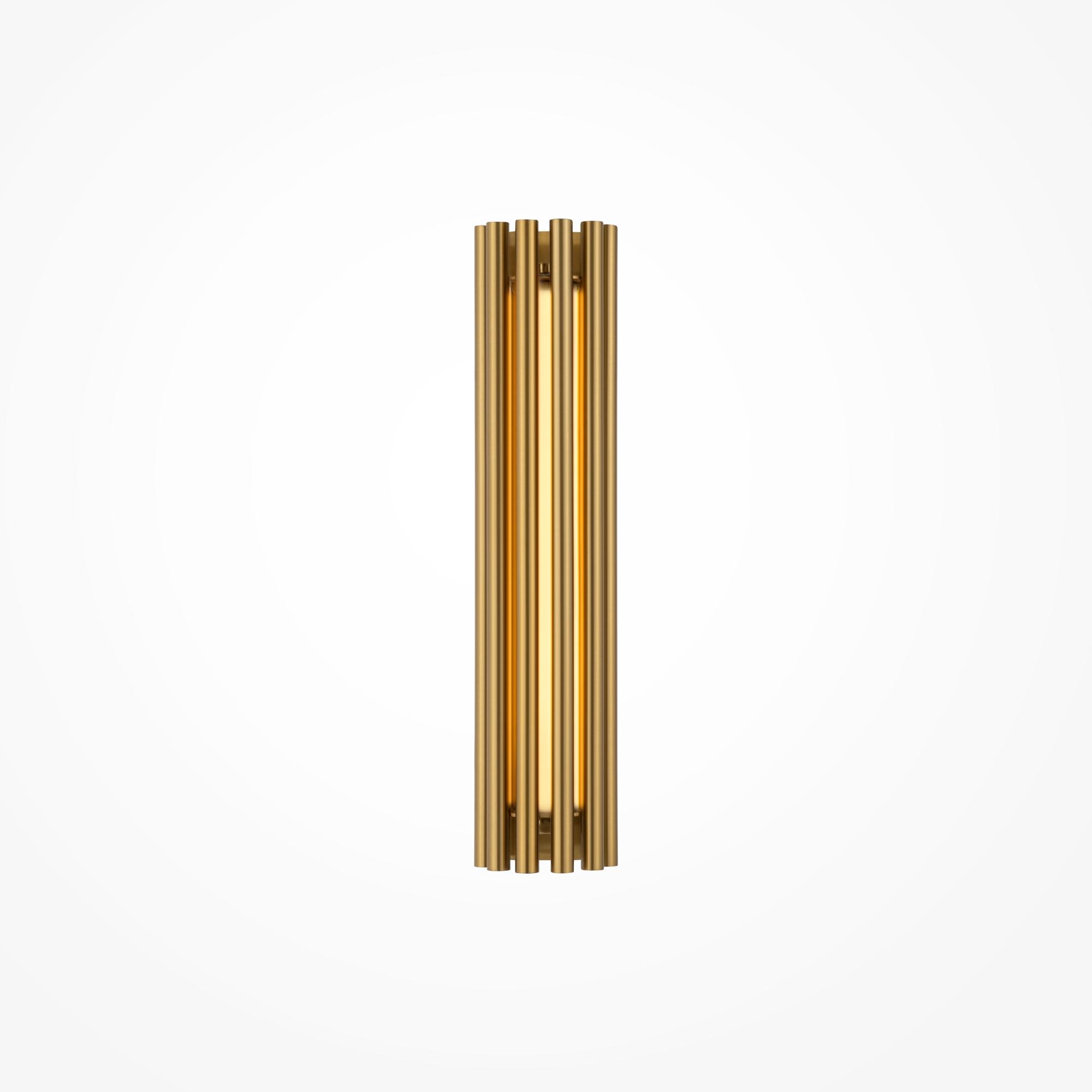 Светильник настенный (бра) Maytoni MOD410WL-L12BS3K Латунь