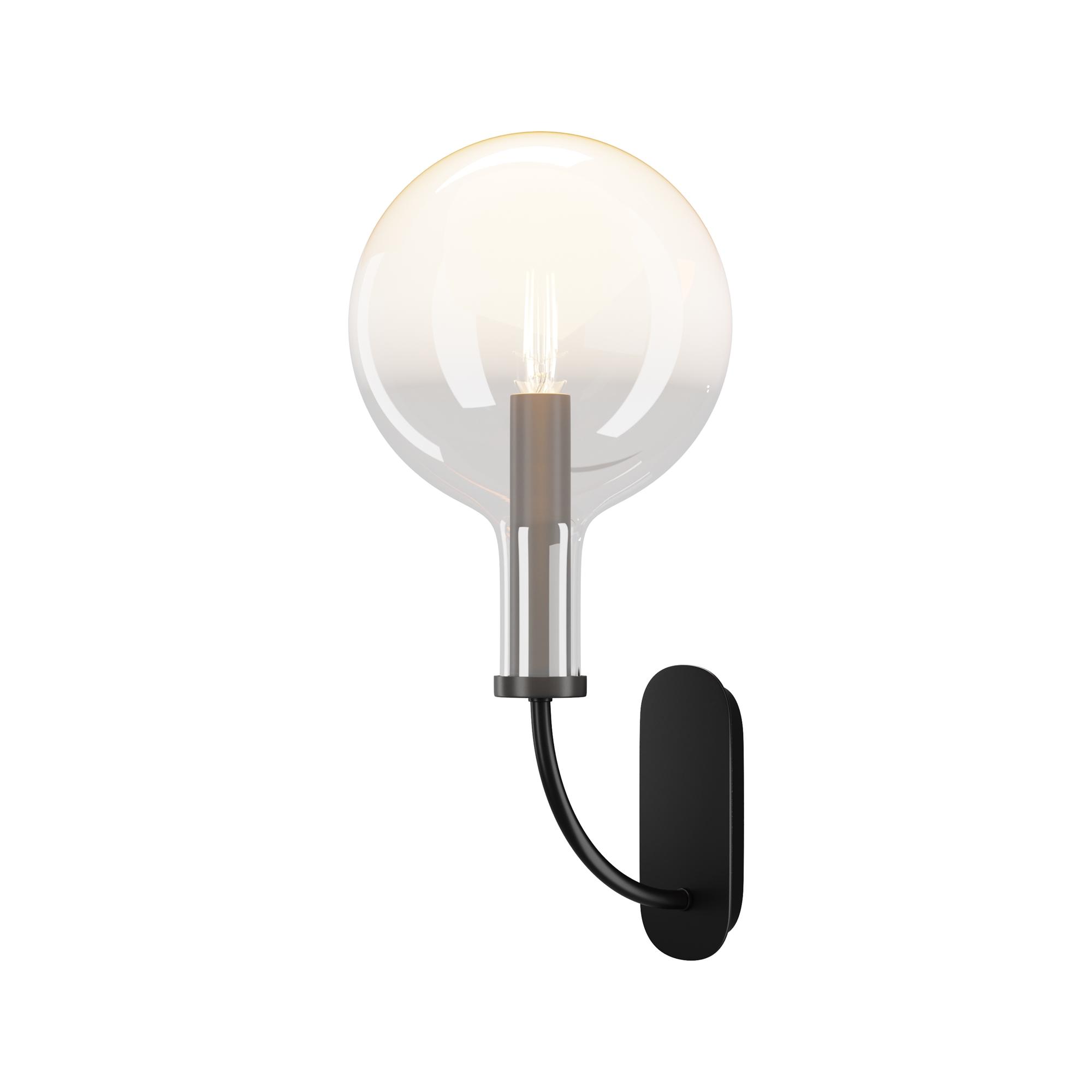 Светильник настенный (бра) Maytoni MOD333WL-01B Черный