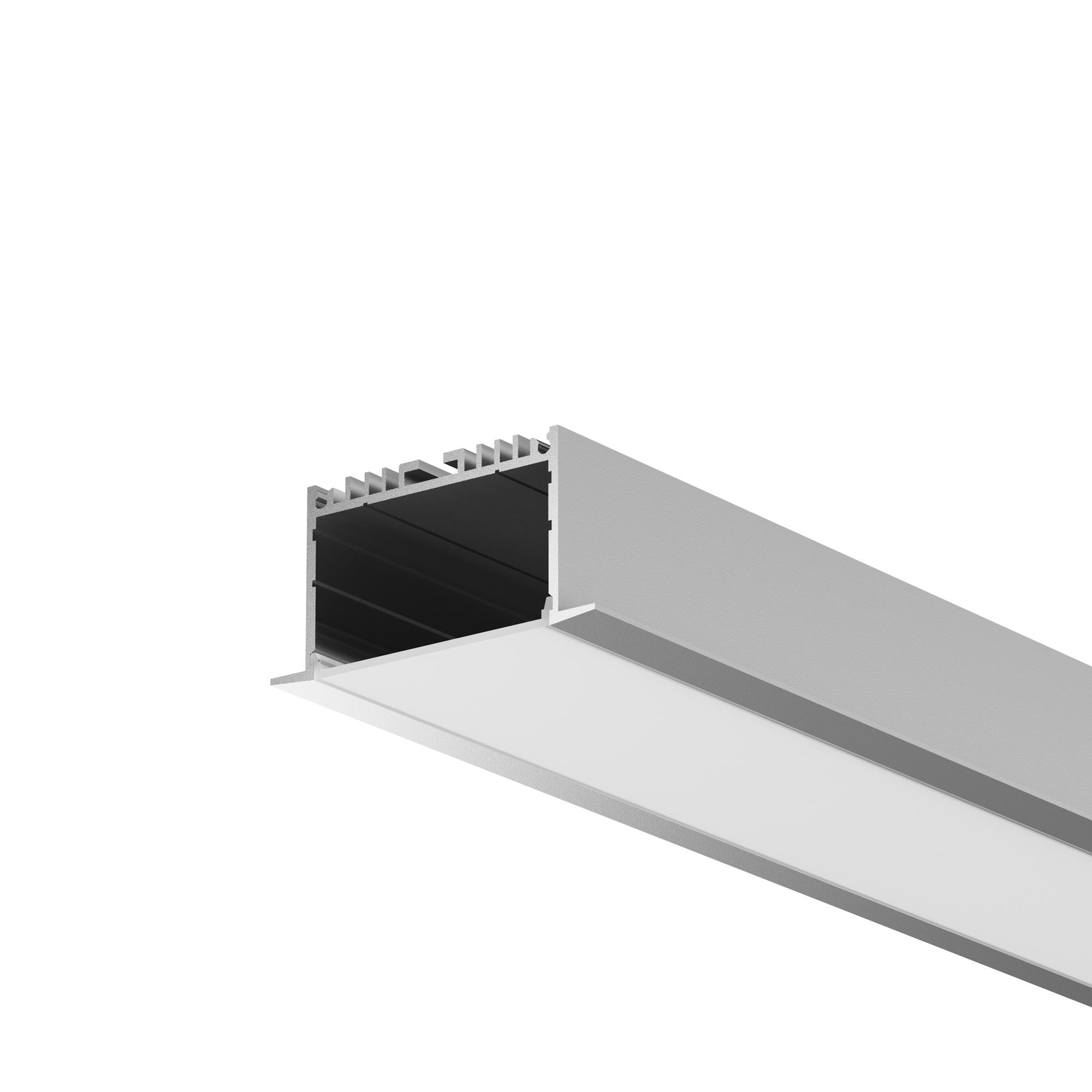 Профиль алюминиевый встраиваемый ALM-6332-S-2M 632004