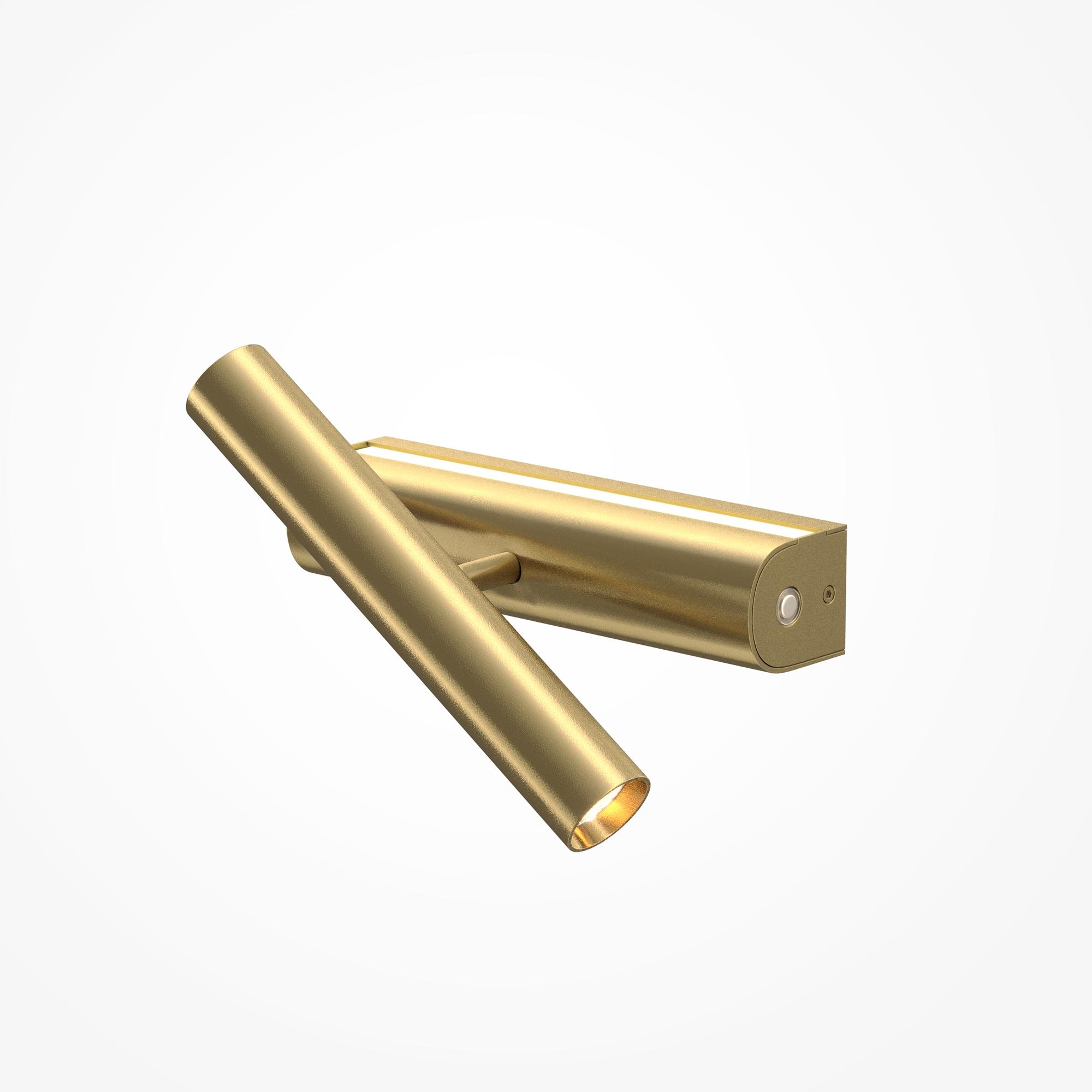 Светильник настенный (бра) Paradox 3000К 9Вт, Латунь MOD442WL-L8BS3K