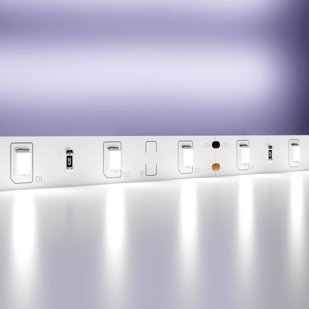 Лента светодиодная 12В 5050 7,2Вт/м RGB 5м IP20
