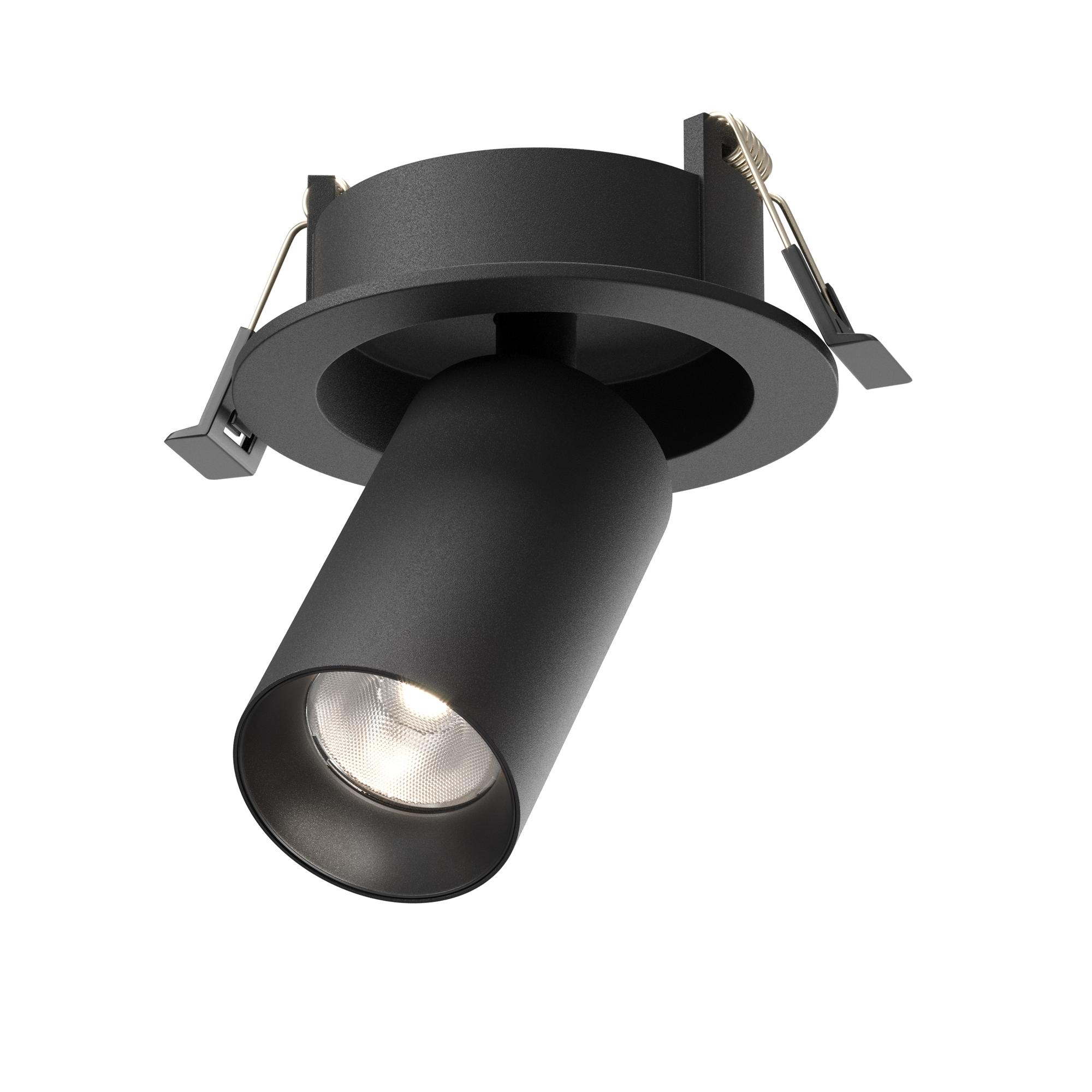 Светильник встраиваемый FOCUS LED C071CL-7W4K-B Черный
