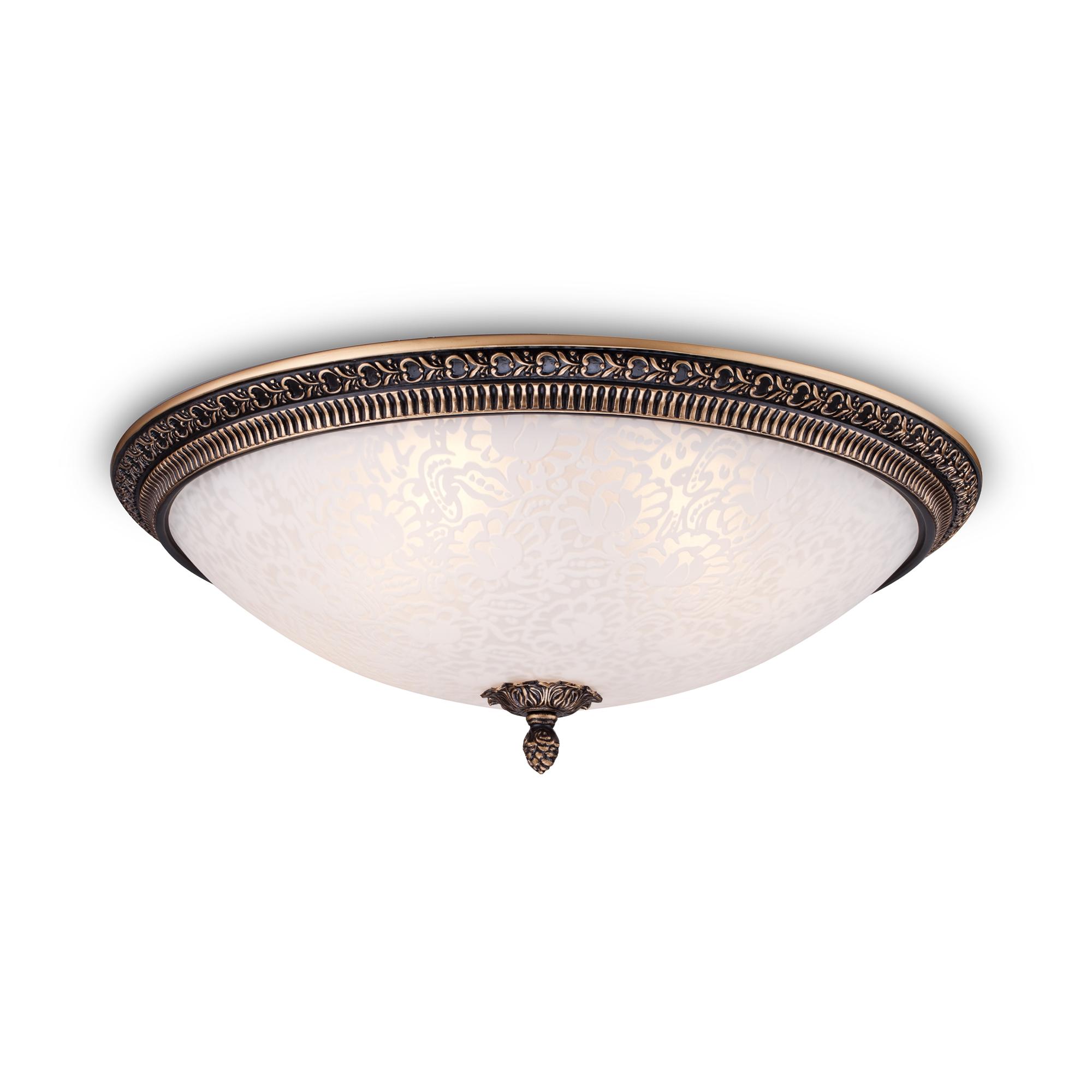 Светильник потолочный Pascal E27х4 Бронза