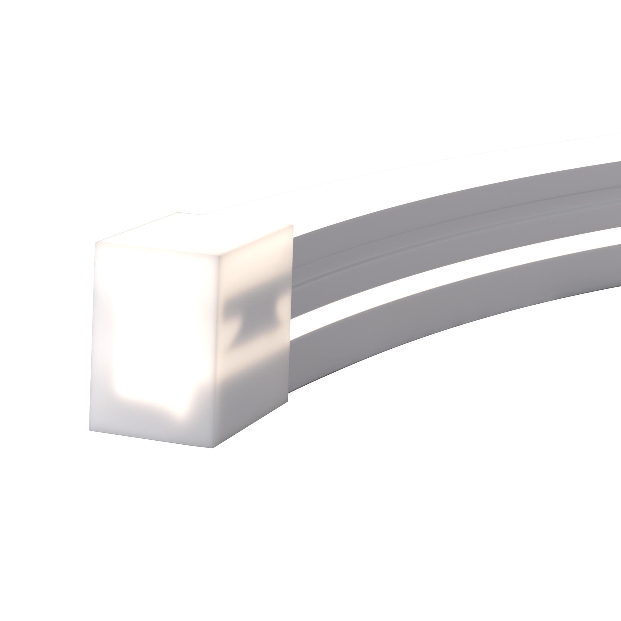 Неон гибкий 17x12 24В 10Вт/м 4000K IP67 5м 432002