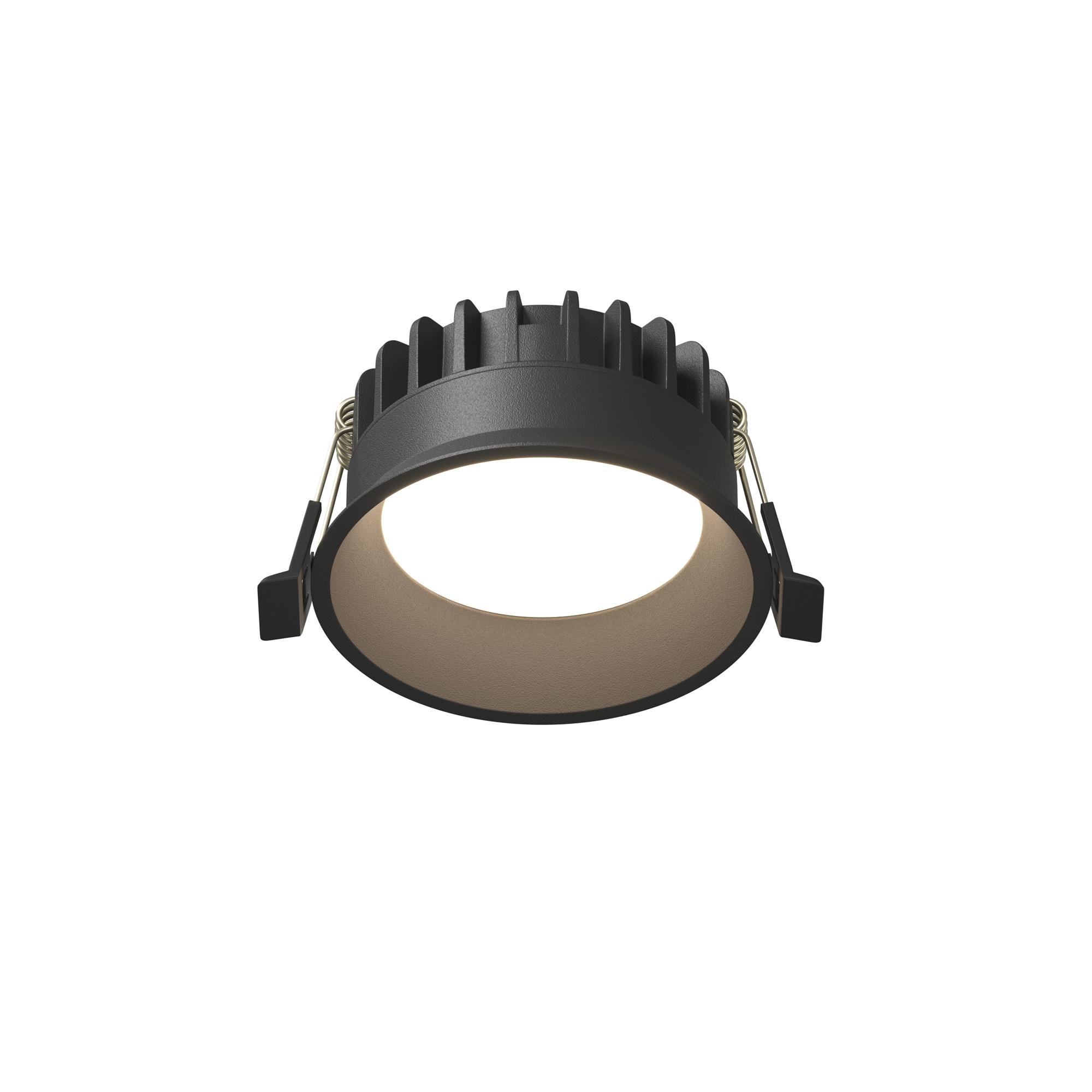 Светильник встраиваемый Okno DL055-8W3-4-6K-B Черный