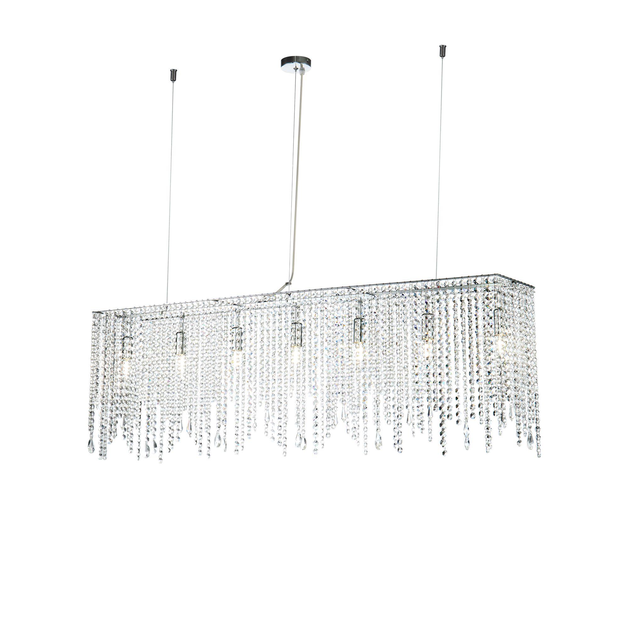 Светильник подвесной Empress E14х7х60W Хром