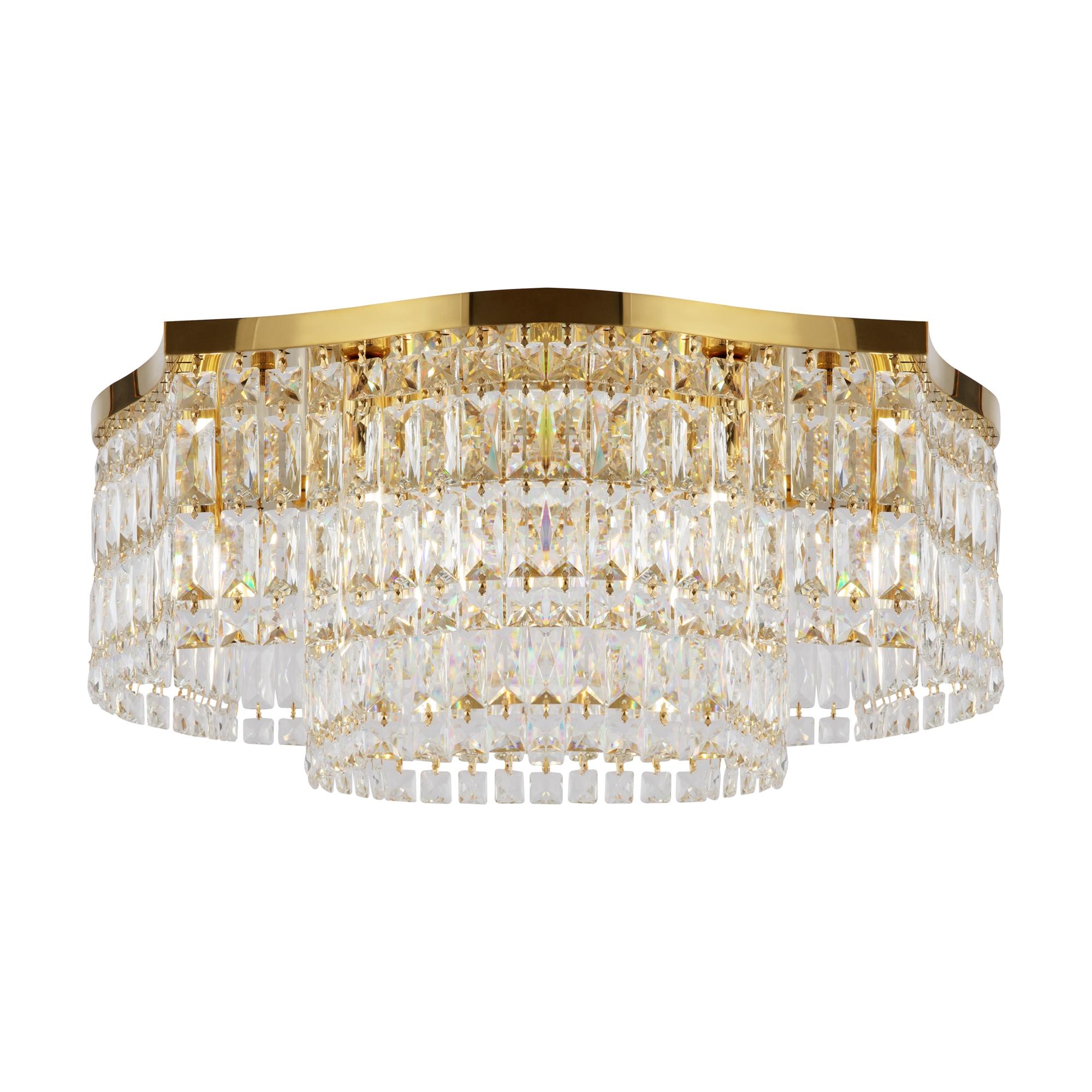 Светильник потолочный Dune E14х10 Золото