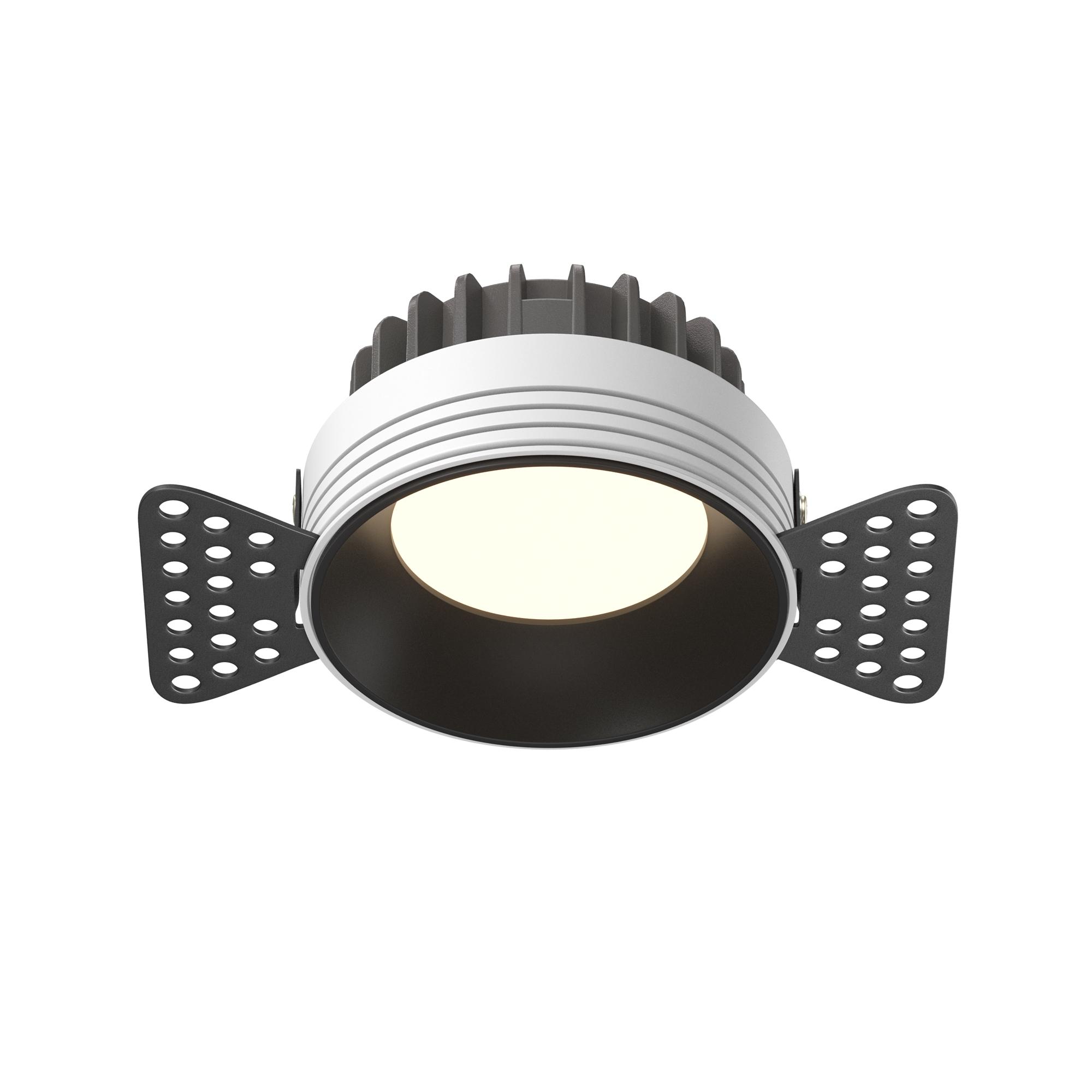 Светильник встраиваемый Okno DL055-8W3-4-6K-TRS-B Черный