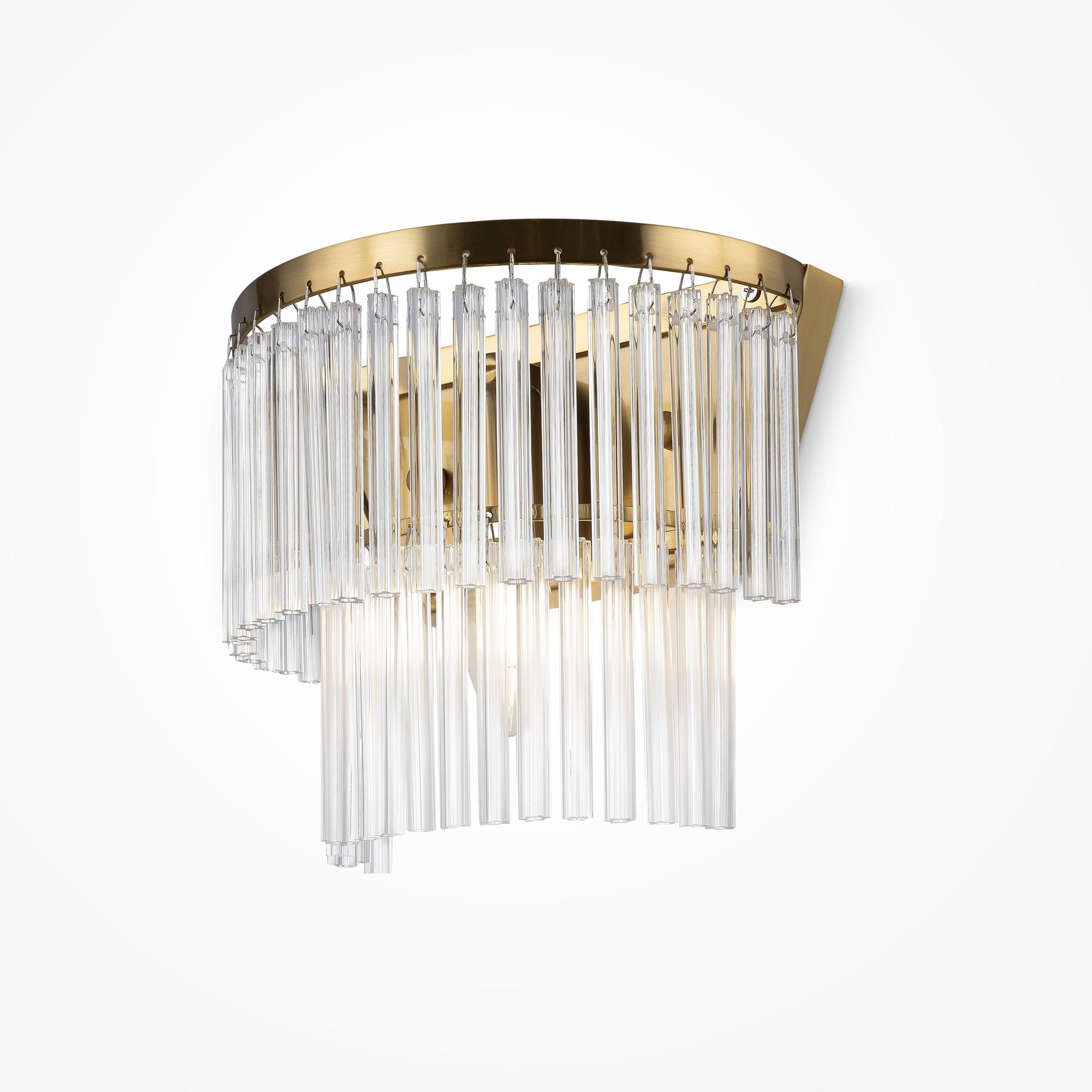 Светильник настенный (бра) Maytoni MOD093WL-01BS Латунь