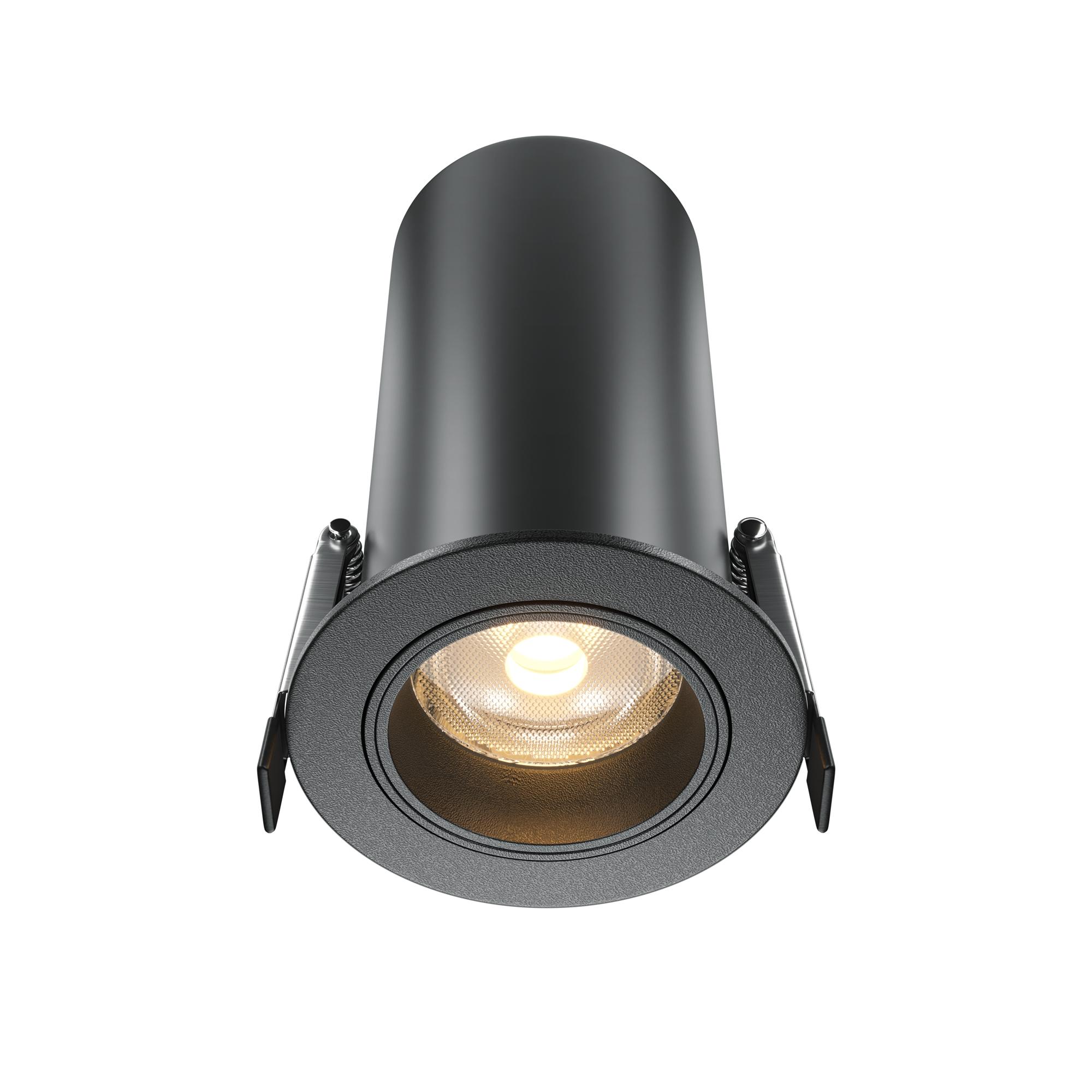 Светильник встраиваемый FOCUS LED DL125-L12-3K-B Черный
