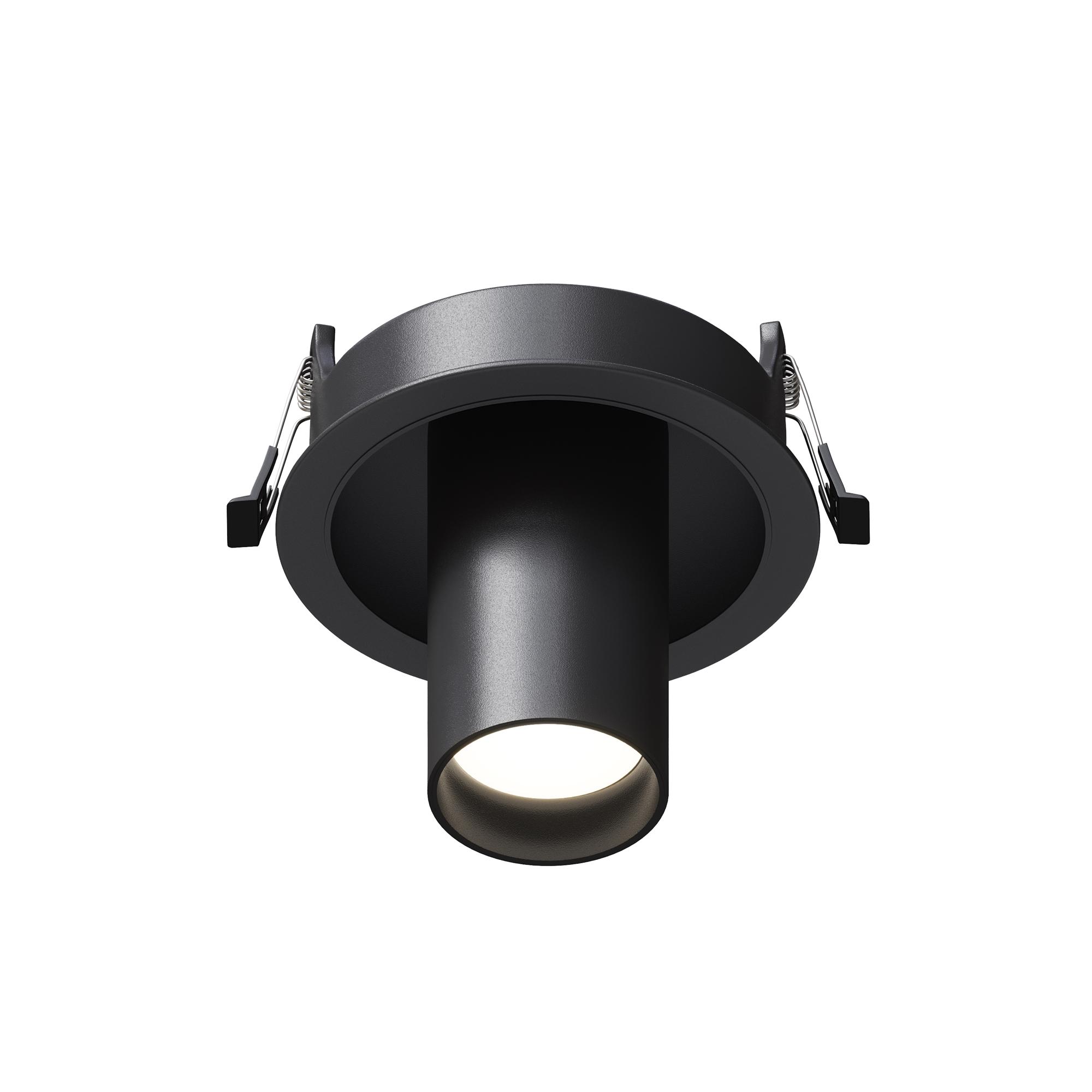 Светильник встраиваемый FOCUS S C048CL-01-GU10-B Черный