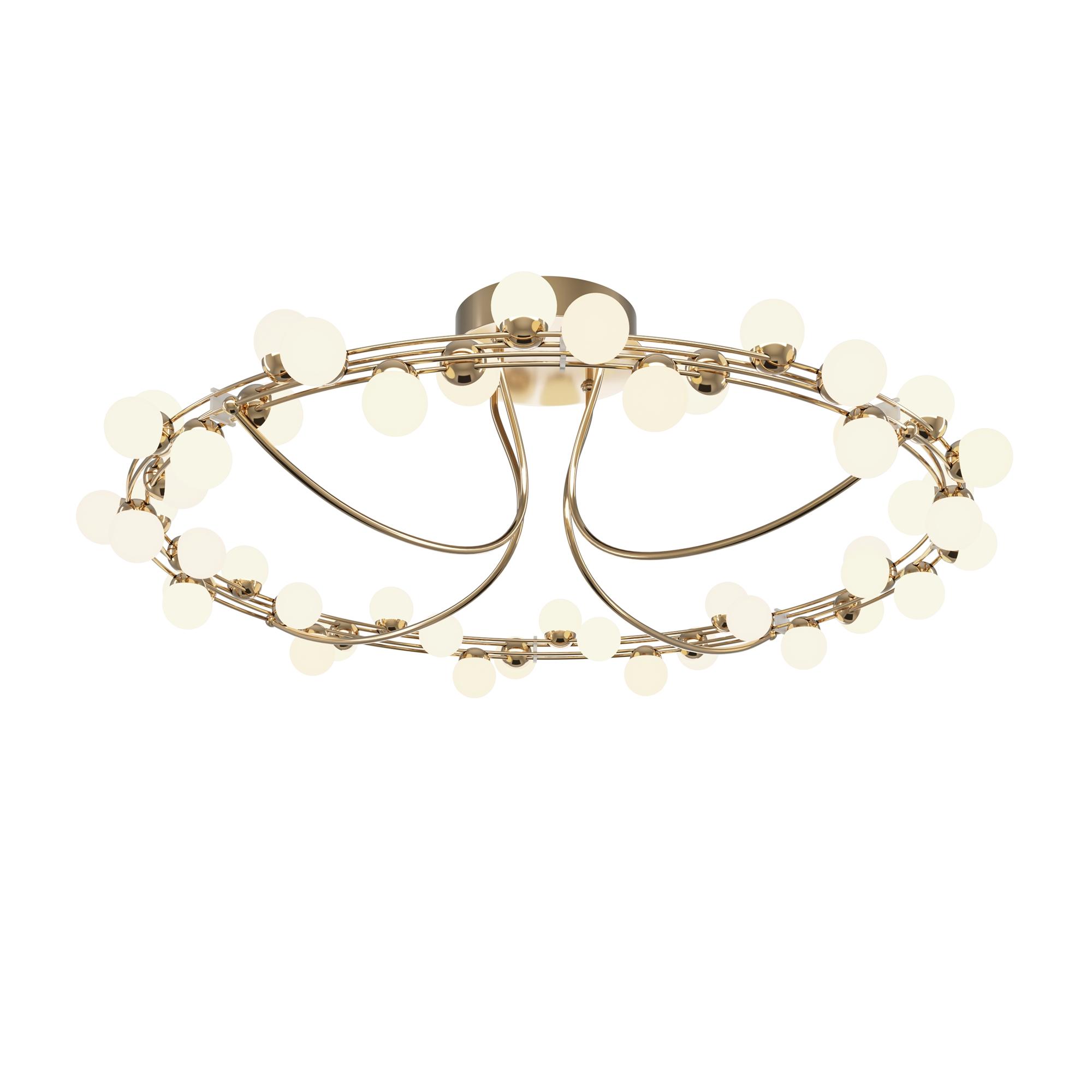 Светильник потолочный Tessara LED 72W Золото