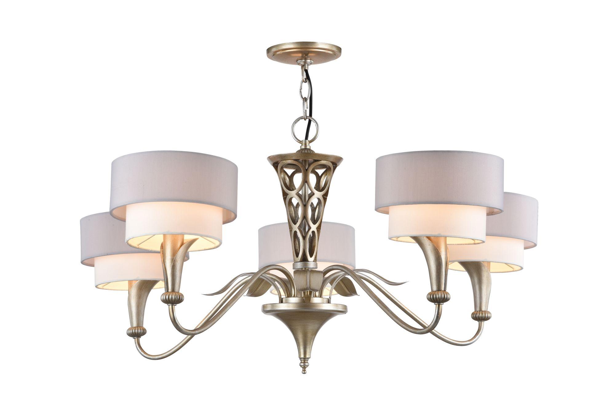 Люстра Lillian E14х5х40W Бронза