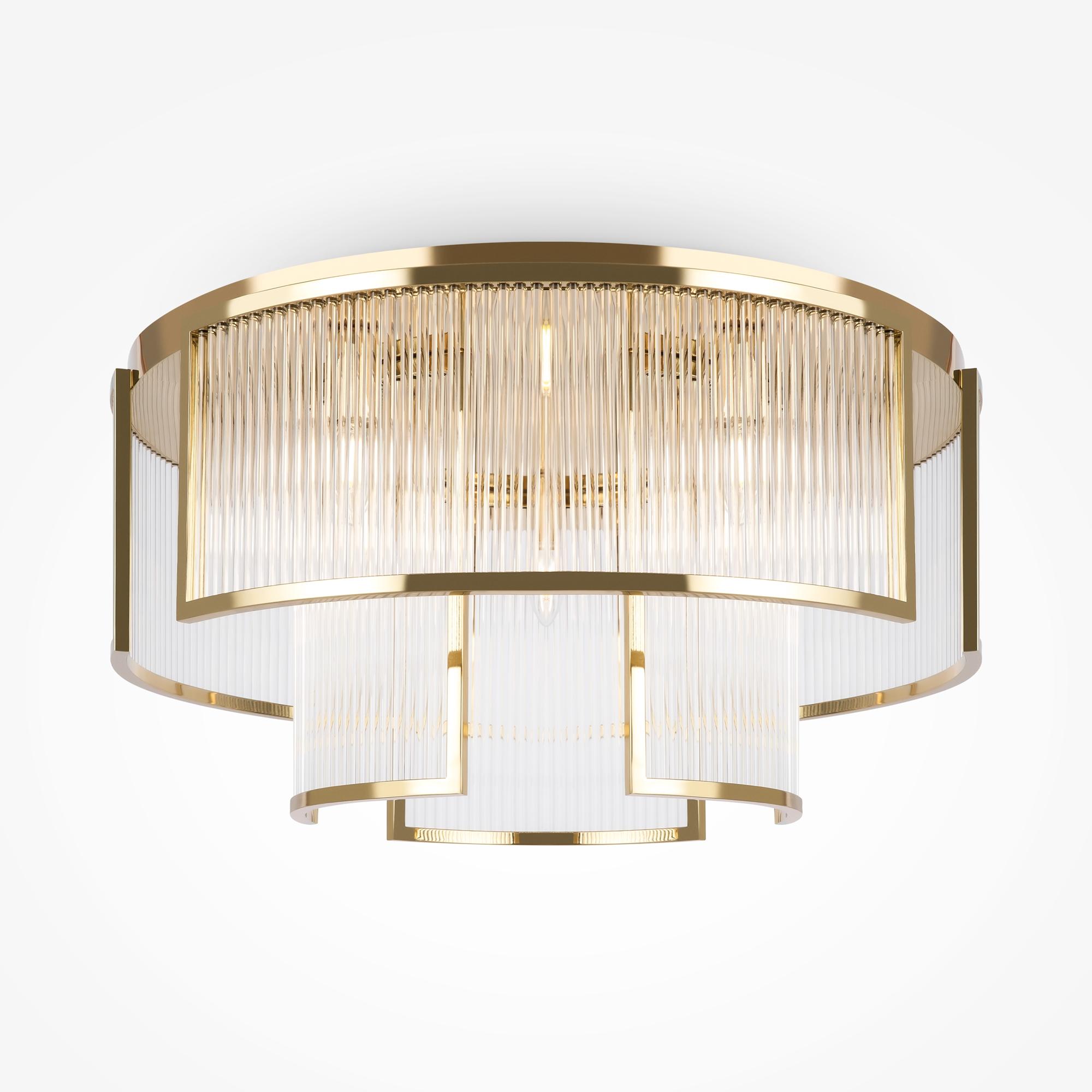 Светильник потолочный Frame E14х9 Золото